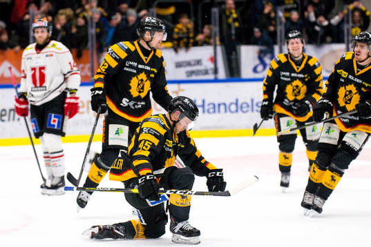 Skellefteås Oscar Möller kvitterar till 2-2 med 0,3