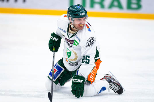 Färjestads Martin Johansson har ont