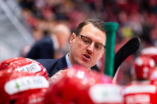 Timrås assisterande tränare Johan Thelin