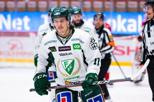 Färjestads Joakim Nygård jublar