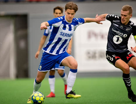 IFK Göteborgs August Erlingmark mot Odds