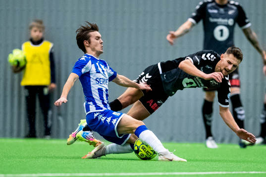 IFK Göteborgs Patrik Karlsson Lagemyr  mot Odds Elbasan