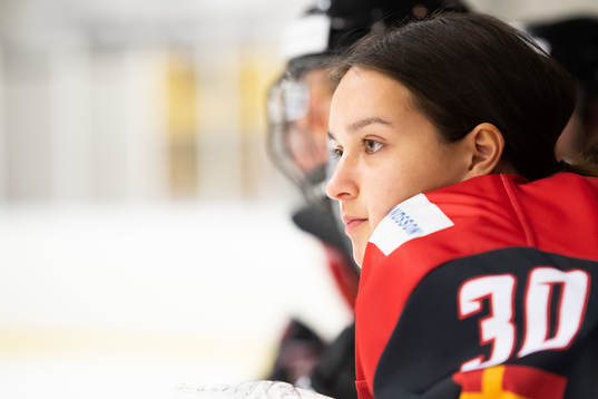 Redhawks målvakt Lisa Jensen