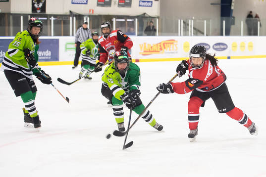Redhawks Linn Lindblom skjuter