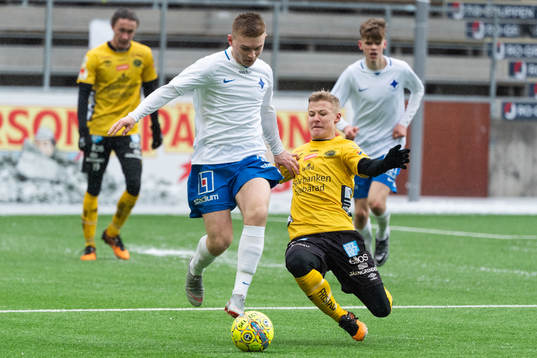 IFK Norrköpings Dino Salihovic och Elfsborgs Otto Vallentin