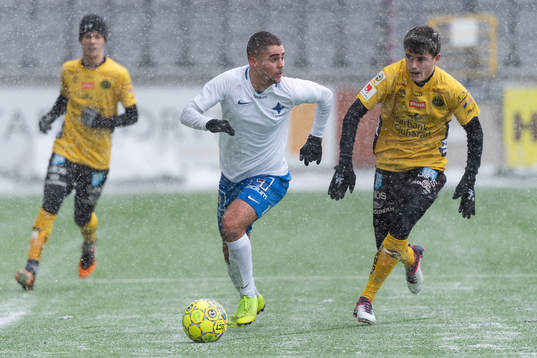 IFK Norrköpings Kourosh Kadijani och Elfsborgs Besfort