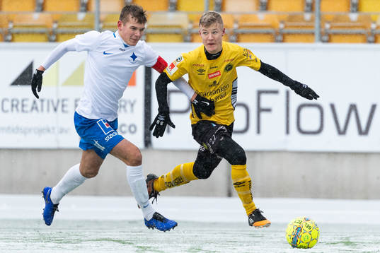 Elfsborgs Otto Vallentin och IFK Norrköpings Jakob Olsson