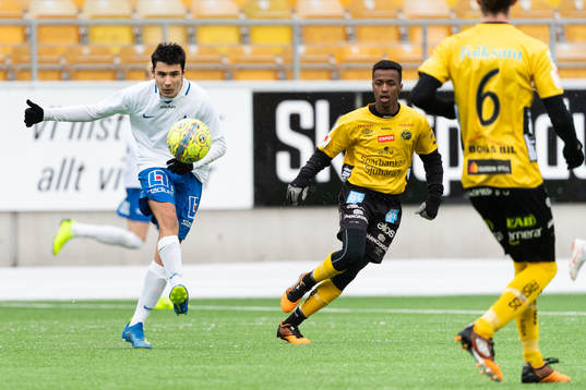 IFK Norrköpings Srdjan Sotra och Elfsborgs Awil Hassan
