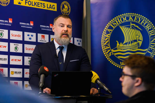Sveriges förbundskapten Rikard Grönborg