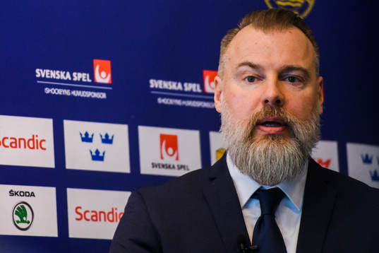 Sveriges förbundskapten Rikard Grönborg