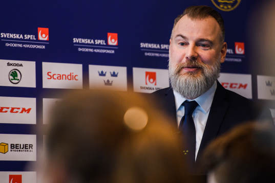 Sveriges förbundskapten Rikard Grönborg