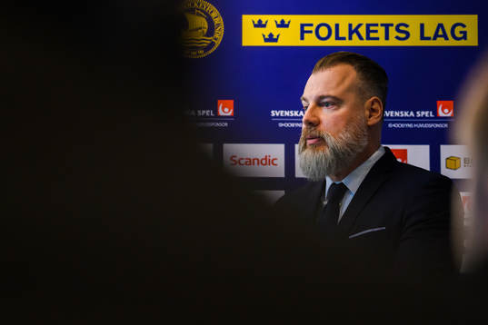 Sveriges förbundskapten Rikard Grönborg