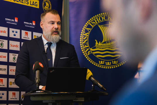 Sveriges förbundskapten Rikard Grönborg