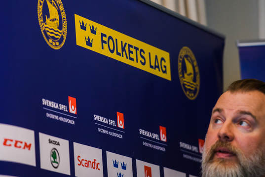 Sveriges förbundskapten Rikard Grönborg