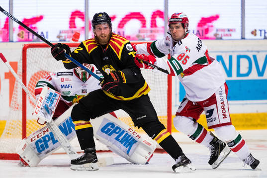 Brynäs Joachim Rohdin och Moras Michael Haga