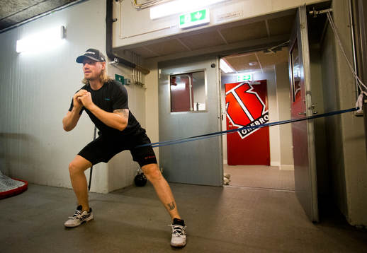 Örebros nyförvärv Stefan Warg värmer upp