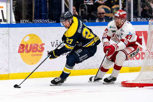 s David Gustafsson och Timrås Andreas Söderberg
