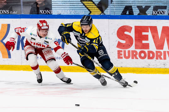 s Simon Önerud och Timrås Filip Westerlund