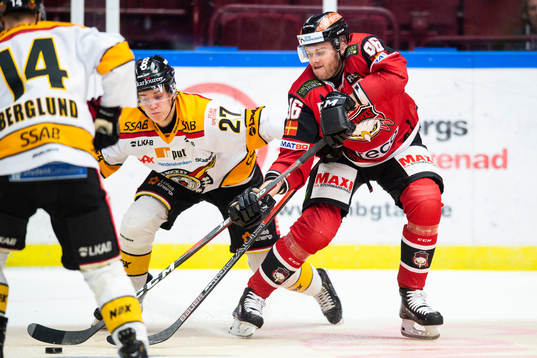 Malmö Redhawks Kim Rosdahl och Luleås Nils Lundkvist