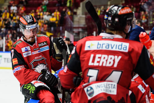Malmö Redhawks Marcus Björk deppar