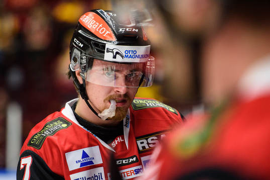 Malmö Redhawks Marcus Björk deppar