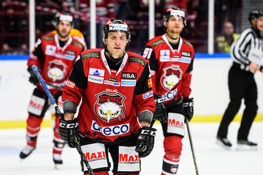 Malmö Redhawks Frederik Storm deppar