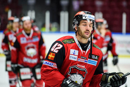 Malmö Redhawks Niklas Arell deppar