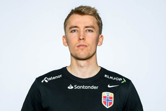 Marius Hjerpseth, head coach of Norway, poses for a portrait