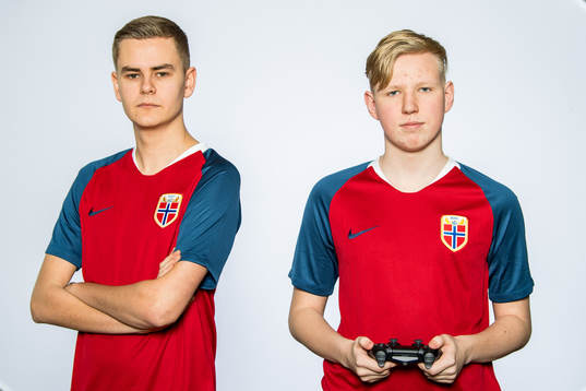 Anders Rasmussen and Magnus Myhrhaug Kristiansen of Norway