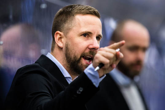 Panterns tränare Viktor Stråhle