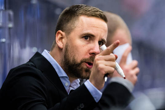 Panterns tränare Viktor Stråhle