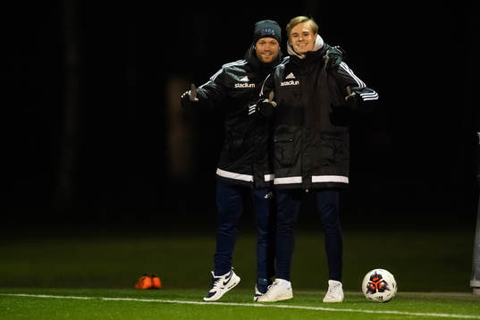 Olle Lindström och Filip Lundeberg