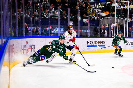 Färjestads Gustav Rydahl och Örebros Nick Ebert