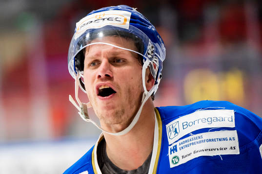 Tommy Kristiansen of Sparta Warriors reacts