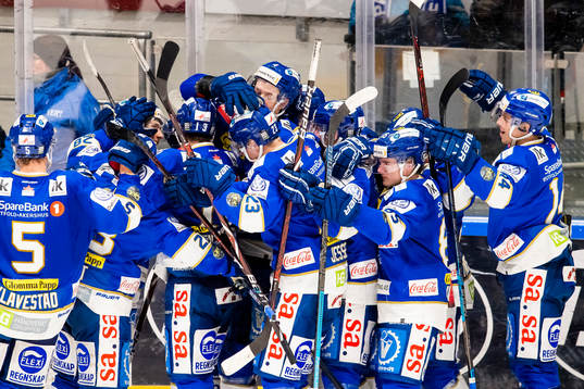 The players of Sparta Warriors celebrate