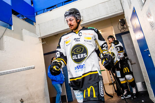 Kristian Forsberg of Stavanger Oilers