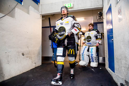 Markus Søberg of Stavanger Oilers