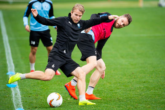 Oscar Lewicki och Lasse Nielsen