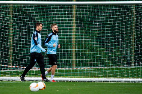 Markus Rosenberg och Rasmus Bengtsson