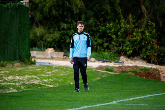Markus Rosenberg promenerar