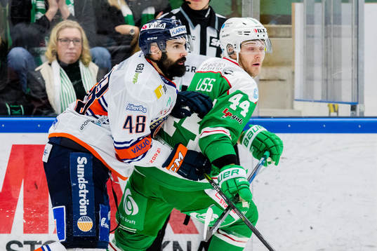 Växjös Daniel Rahimi och Rögles Olle Liss
