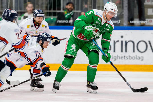 Växjös Julius Junttila och Rögles Alen Bibic