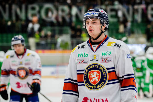 Växjös Linus Högberg deppar