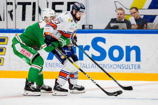 Rögles Alen Bibic och Växjös Roman Horak