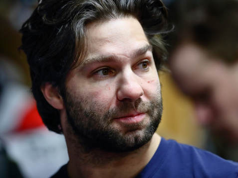 Linköpings Joe Whitney ishockeymatchen i SHL mellan