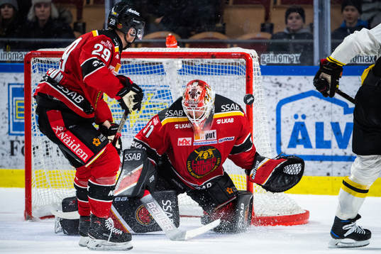 Luleås målvakt Niklas Rubin