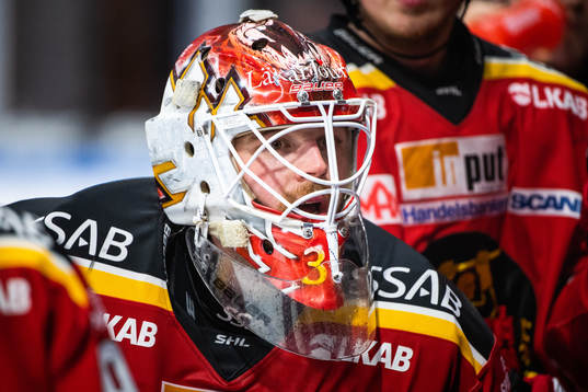 Luleås målvakt Niklas Rubin