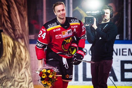 Luleås Johan Harju firas