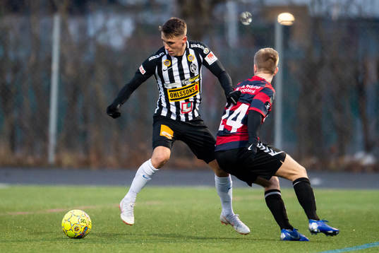 Landskronas Hampus Ferhm och Frem Victor Christiansson