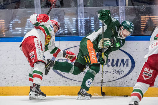 Moras Viktor Amnér och Färjestads Linus Johansson